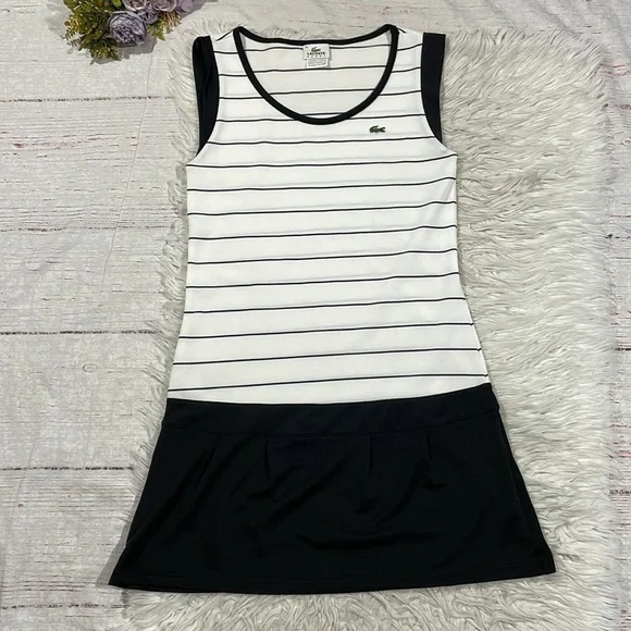 Lacoste | Dresses | Lacoste Sport Vintage Y2k Striped Tennis Active Mini  Dress | Poshmark